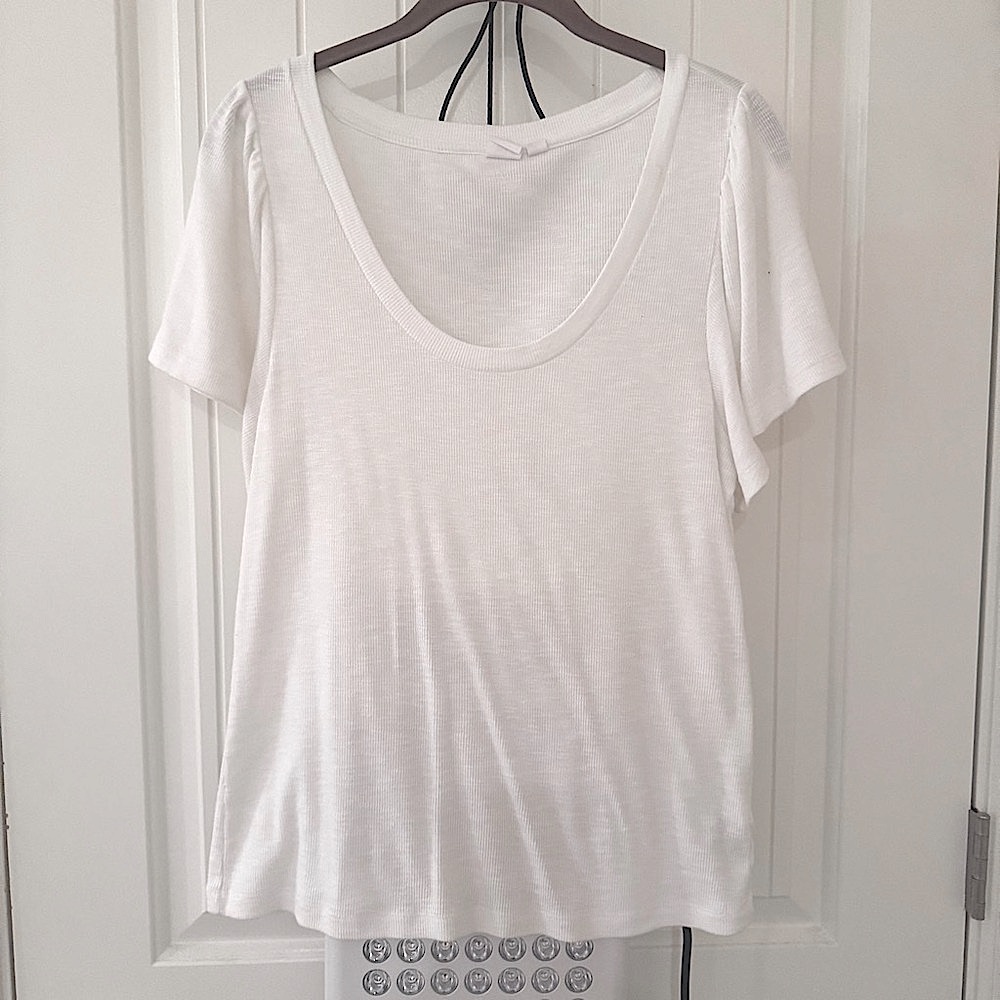Classic White Women's Top